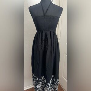 One size strapless dress